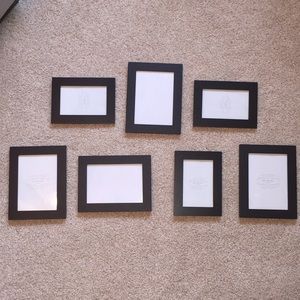 Set of Black Picture Frames